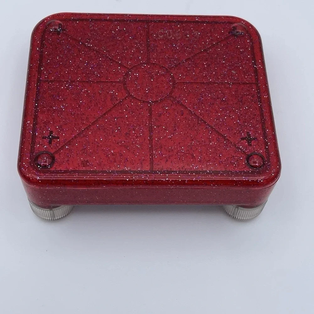 Vintage Pocket Etch A Sketch Red Glitter by Ohio Art